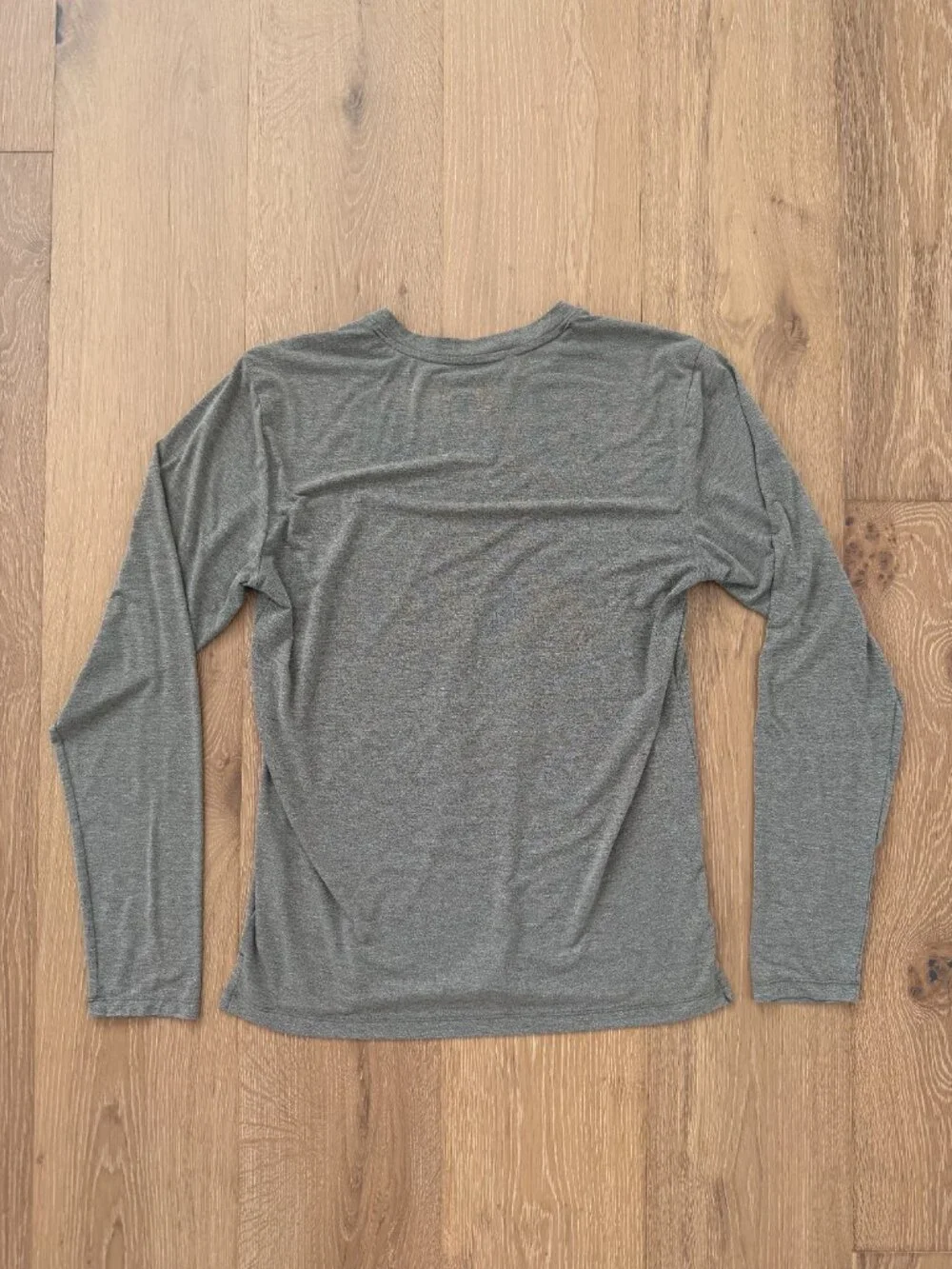 The North Face Shirt Men Small Wander Long Sleeve Taupe Green Heather NF0A53BR